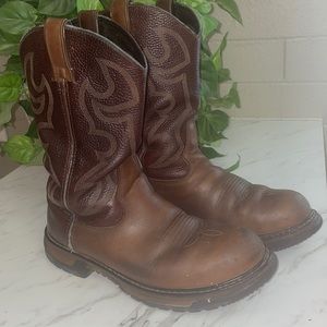 Rocky Original Ride steel toed western work boot size men’s 9